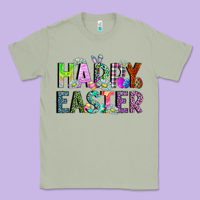 Happy Easter Classic Tee Designed By Cowhidedigitalart