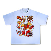 Grape Ice i'm a hot mess, always stressed,and proudly a foot Urban Heavy Tee - MaliasSmallBusiness