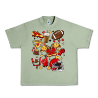 Oil Green i'm a hot mess, always stressed,and proudly a foot Urban Heavy Tee - MaliasSmallBusiness