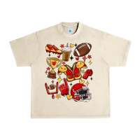 Sandshell i'm a hot mess, always stressed,and proudly a foot Urban Heavy Tee - MaliasSmallBusiness