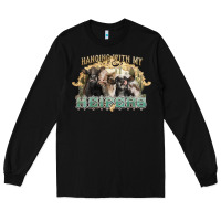 Black hanging with my heifers Long Sleeve Tee - NancyCooperArtShop