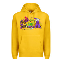 Lemon Mardi Gras CNA Nurse Premium Hoodie - HowdyJamesFarm