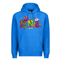 True Royal Mardi Gras CNA Nurse Premium Hoodie - HowdyJamesFarm