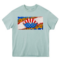 Arona usa life license plate Heavy Core Tee - HRA Design Shop