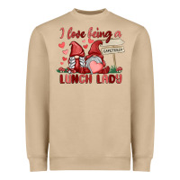 Mushroom i love being a lunch lady Heavyweight Sweatshirt - MaliasSmallBusiness