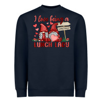 Navy i love being a lunch lady Heavyweight Sweatshirt - MaliasSmallBusiness