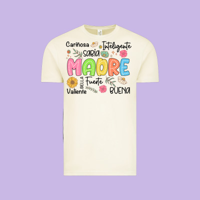Madre Spanish Mothers Day Vintage Tee Designed By Jahusdesignshop