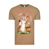 Vintage Coffee Babies First Easter Girls Vintage Tee - Jasminsmagicworld