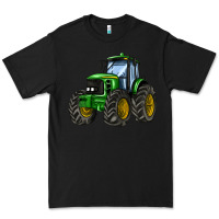 Black farm tractor Premium Tee - AdoDesignShop