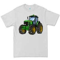 Dove Grey farm tractor Premium Tee - AdoDesignShop