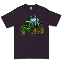 Plum farm tractor Premium Tee - AdoDesignShop