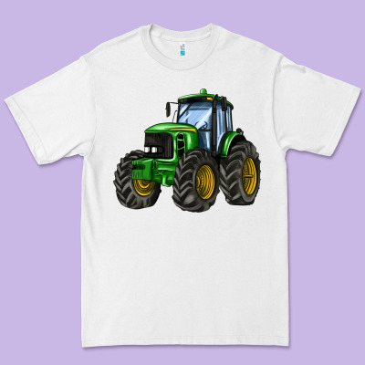 Farm Tractor Premium Tee Designed By Adodesignshop
