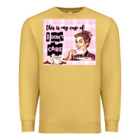 Antique Gold retro housewife Premium Sweatshirt - TumblerDesignByShophia