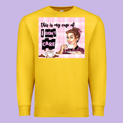 Retro Housewife Premium Sweatshirt Designed By Tumblerdesignbyshophia