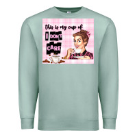 Seafoam retro housewife Premium Sweatshirt - TumblerDesignByShophia