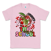 Bubblegum Pink crushed 100 days of school Classic Tee - MaliasSmallBusiness