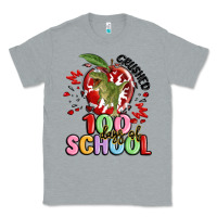 Heather Grey crushed 100 days of school Classic Tee - MaliasSmallBusiness