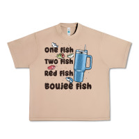 Burro one fish two fish red fish boujee fish Urban Heavy Tee - MaliasSmallBusiness
