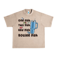 French Oak one fish two fish red fish boujee fish Urban Heavy Tee - MaliasSmallBusiness