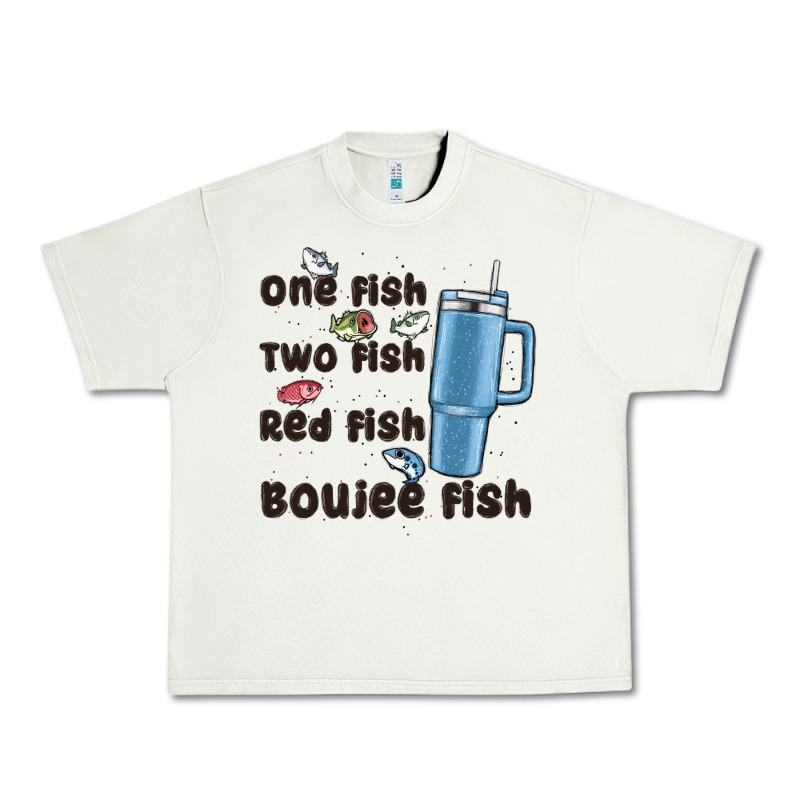 One Fish Two Fish Red Fish Boujee Fish Urban Heavy Tee by MaliasSmallBusiness | Teevron