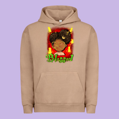 Blessed Juneteenth Urban Hoodie Designed By Fadigitalartstudio