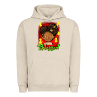 Pigment French Oak blessed juneteenth Urban Hoodie - FaDigitalArtStudio