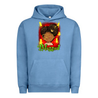 Pigment Pebble Blue blessed juneteenth Urban Hoodie - FaDigitalArtStudio