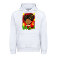 White blessed juneteenth Urban Hoodie - FaDigitalArtStudio