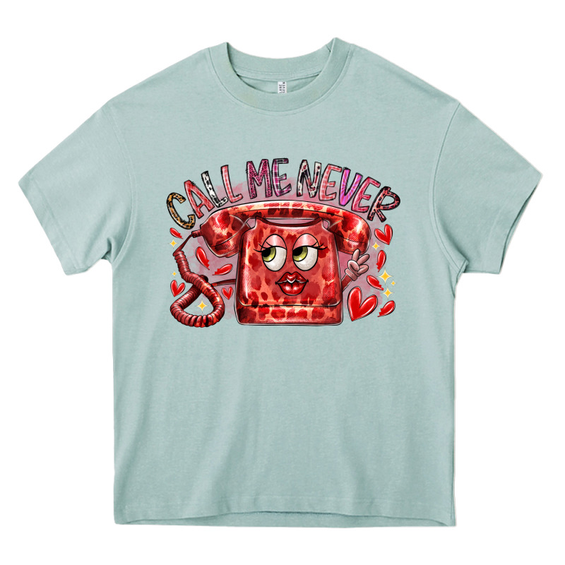 Call Me Never Heavy Core Tee by RacoonDesign | Teevron