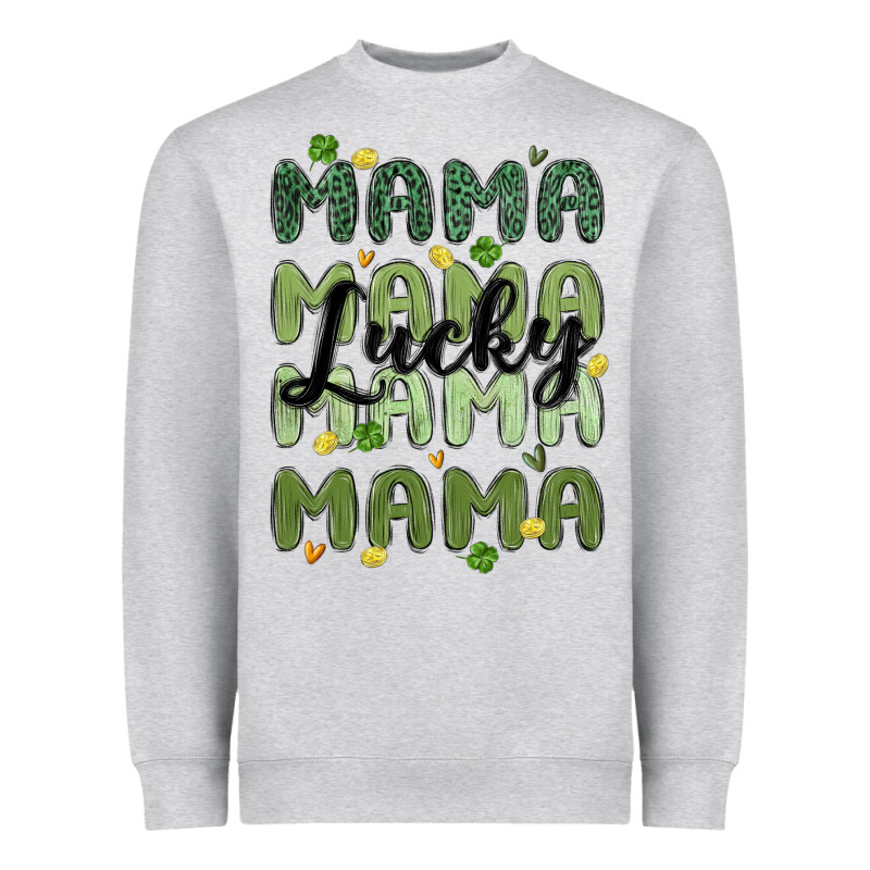 Lucky Mama Heavyweight Sweatshirt by MaliasSmallBusiness | Teevron