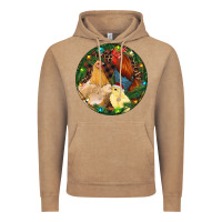 Vintage Coffee Christmas Chick Family Vintage Hoodie - RanaPortraitStore