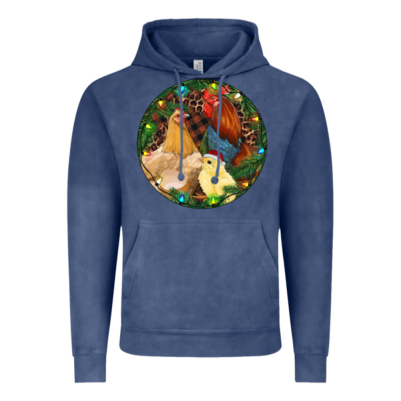 Christmas Chick Family Vintage Hoodie by RanaPortraitStore | Teevron