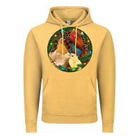 Vintage Mustard Christmas Chick Family Vintage Hoodie - RanaPortraitStore