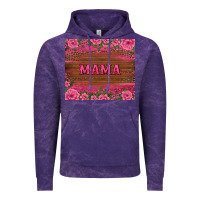 Cloud Purple floral leopard mama tumbler Vintage Hoodie - BarkalooDesign