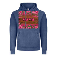 Vintage Denim floral leopard mama tumbler Vintage Hoodie - BarkalooDesign