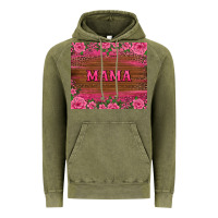 Vintage Olive floral leopard mama tumbler Vintage Hoodie - BarkalooDesign