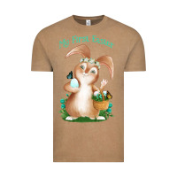 Vintage Coffee Babies First Easter Boys Vintage Tee - Jasminsmagicworld