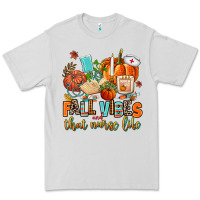 Dove Grey fall vibes and that nurse life Premium Tee - AdoDesignShop