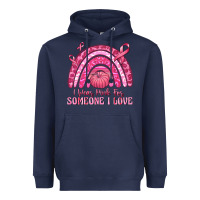 Navy i wear pink for someone i love Heavyweight Hoodie - texasbilliewilder