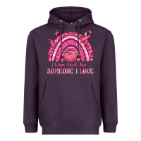 Plum i wear pink for someone i love Heavyweight Hoodie - texasbilliewilder