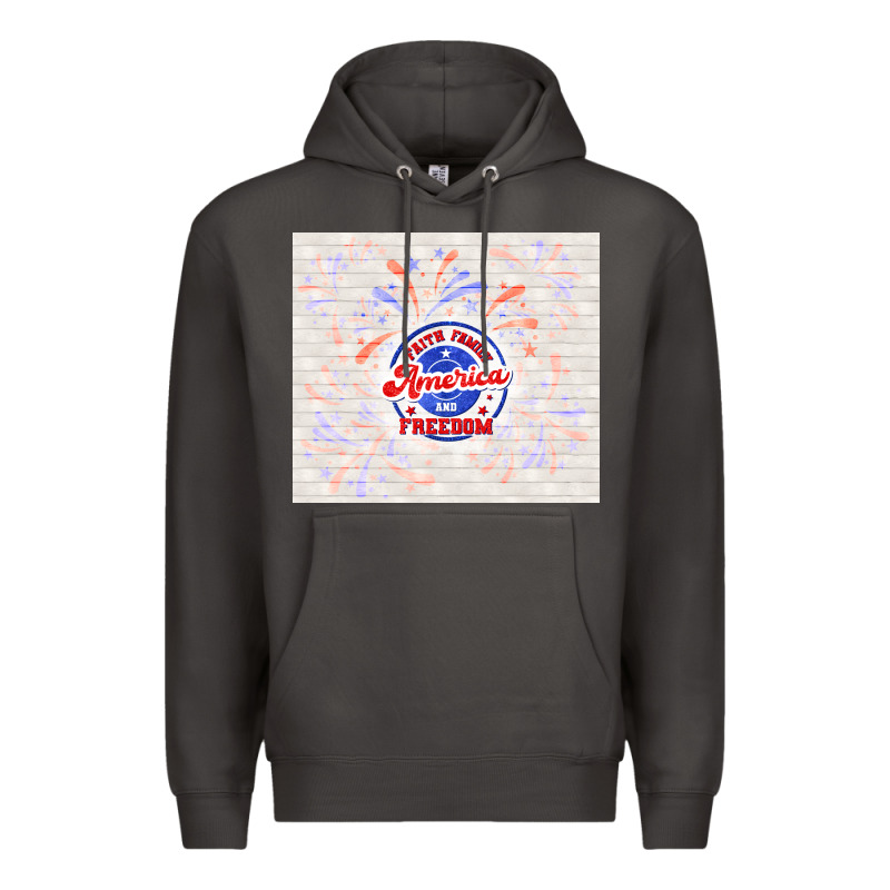 America And Freedom Premium Hoodie by TumblerDesignByShophia | Teevron