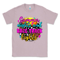 Lilac summer nights and race track lights Classic Tee - JahusDesignShop