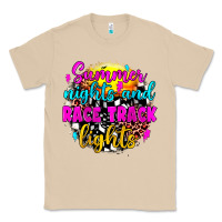 Mushroom summer nights and race track lights Classic Tee - JahusDesignShop