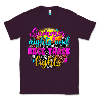 Plum summer nights and race track lights Classic Tee - JahusDesignShop