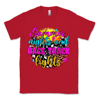 Red summer nights and race track lights Classic Tee - JahusDesignShop