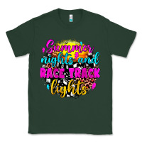 Sports Green summer nights and race track lights Classic Tee - JahusDesignShop