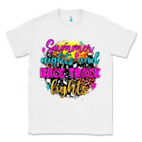 White summer nights and race track lights Classic Tee - JahusDesignShop