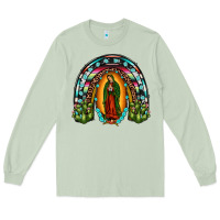 Matcha our lady of guadalupe rainbow Long Sleeve Tee - JahusDesignShop