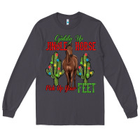 Smoke giddy up jingle horse pick up your feet Long Sleeve Tee - MaliasSmallBusiness