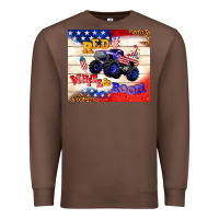 Chestnut red white & boom Premium Sweatshirt - TumblerDesignByShophia
